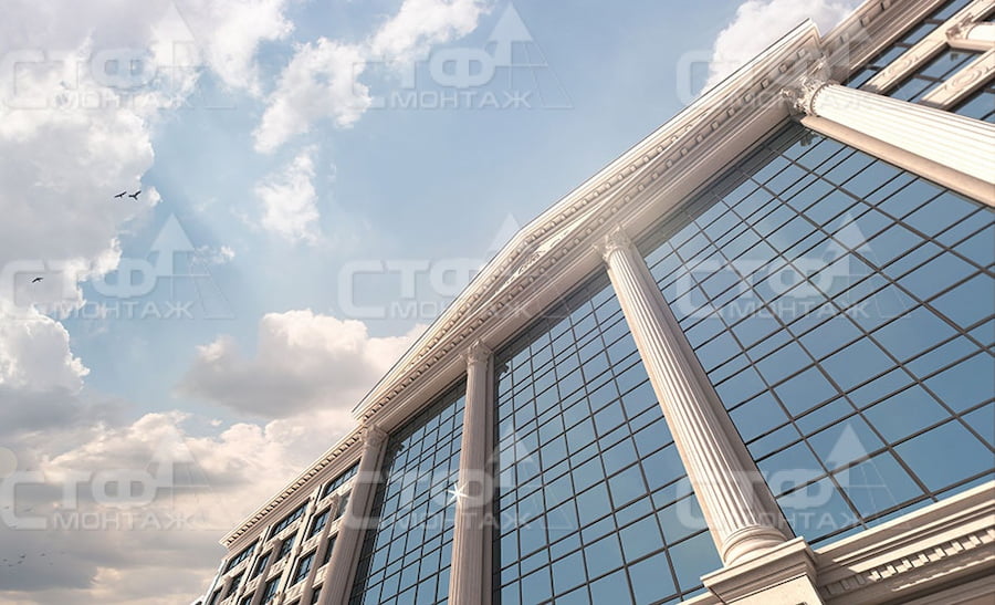 Остекление фасадов бизнес-центра «Капитал»